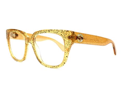 gucci glitter eyeglasses|gucci clear eyeglass frames.